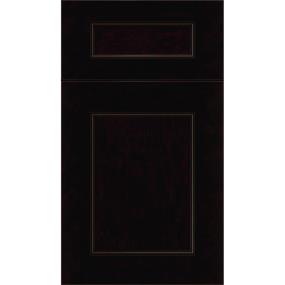 Square Espresso Black Glaze Glaze - Stain Square Cabinets