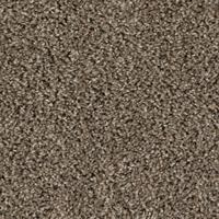 Textured Saxony Half Moon Crest Gray Carpet