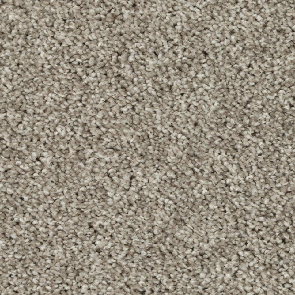 Textured Saxony Half Moon Crest Gray Carpet