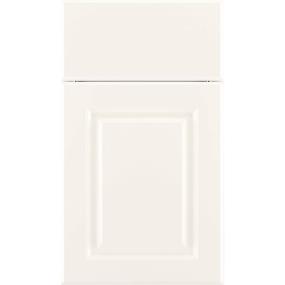 Square Satin White Paint - White Square Cabinets