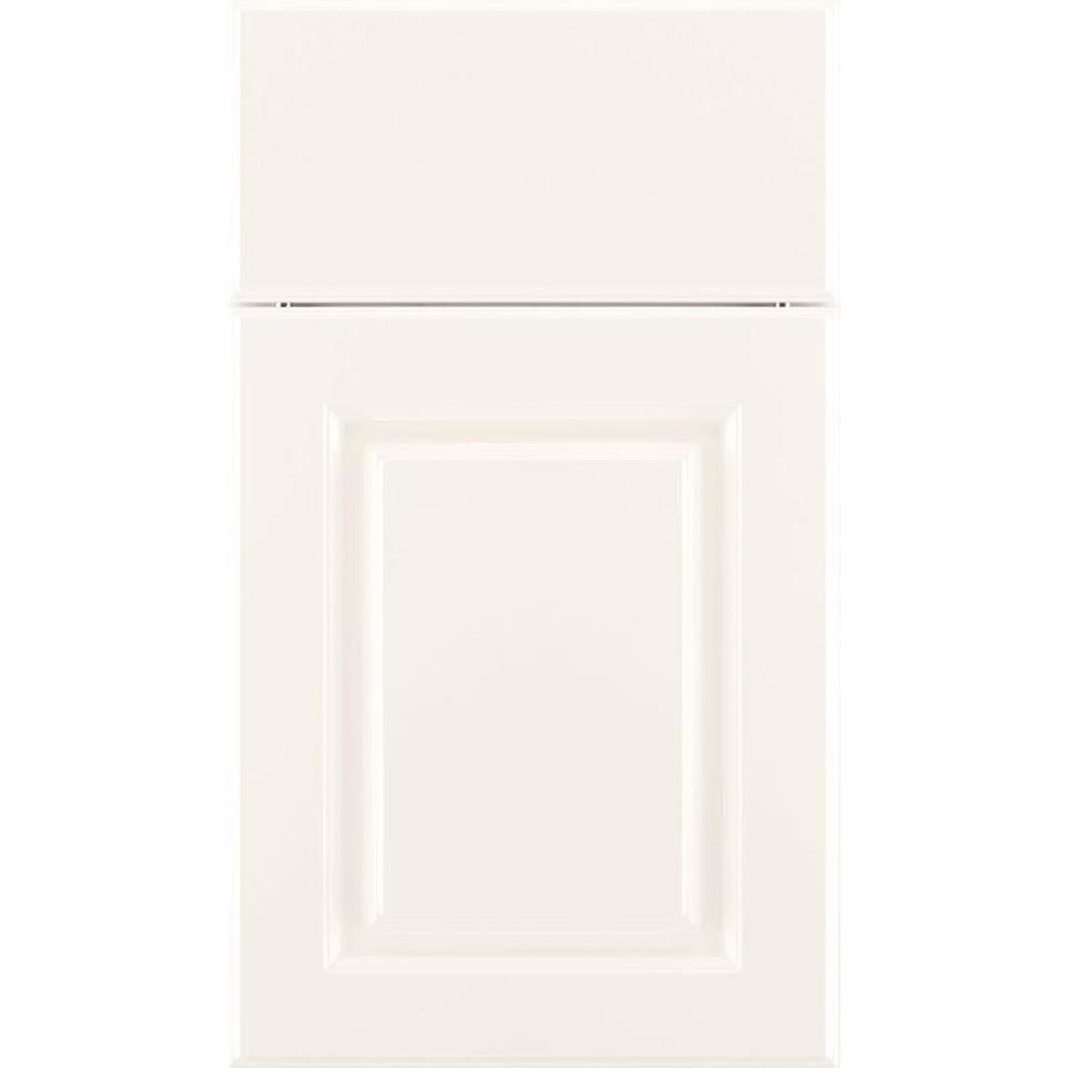 Square Satin White Paint - White Square Cabinets