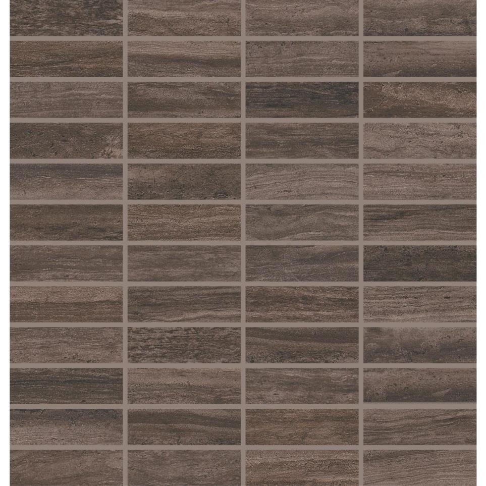 Mosaic Headline Grey Matte Gray Tile