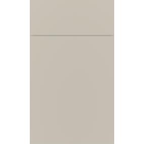Slab Mindful Gray Paint - Grey Slab Cabinets