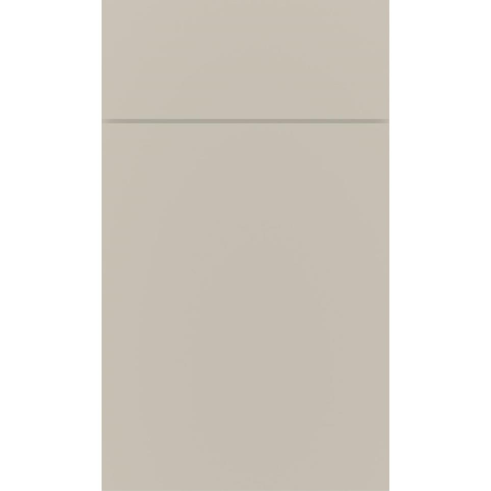 Slab Mindful Gray Paint - Grey Slab Cabinets