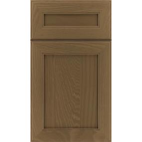 Square Frappe Medium Finish Square Cabinets
