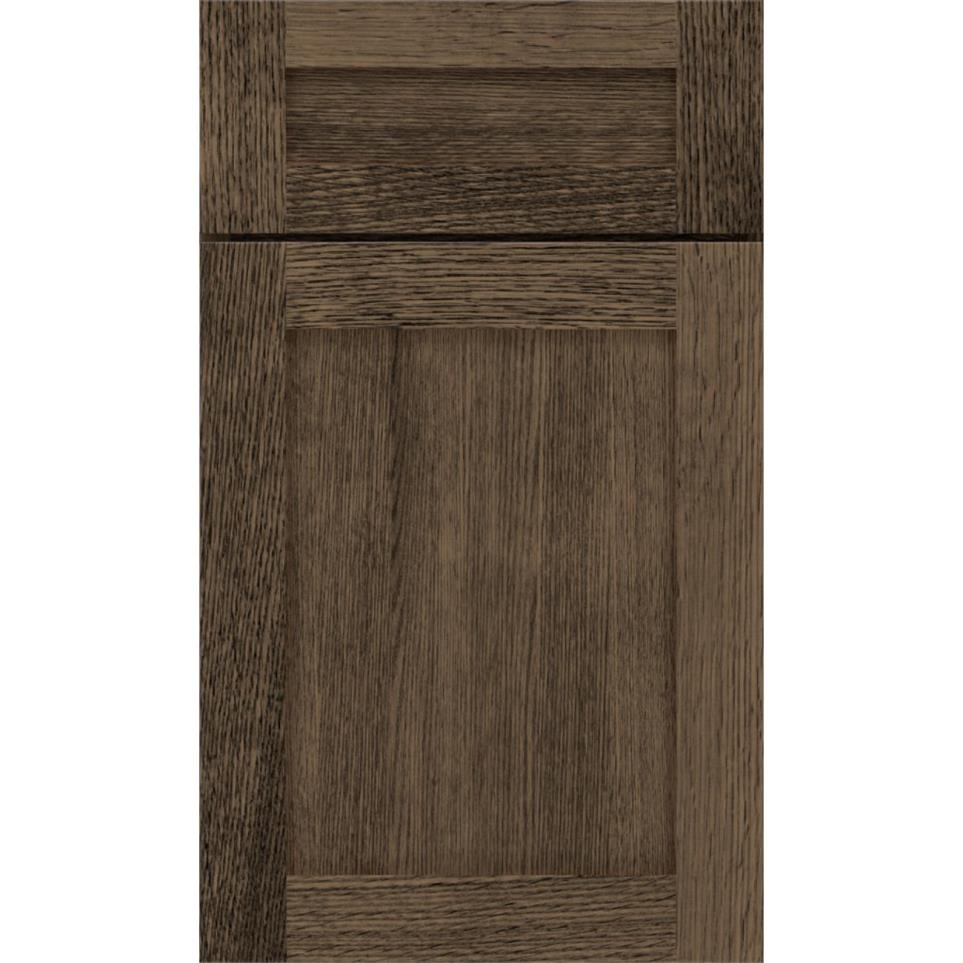 Square Gunny Relic Dark Finish Square Cabinets