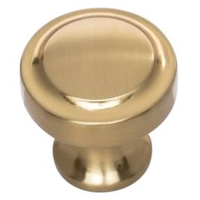 Knob Warm Brass Brass / Gold Knobs