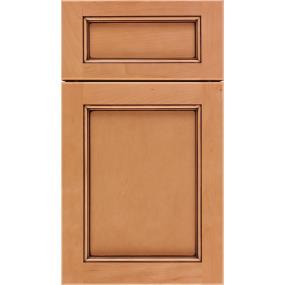 Square Ginger Mocha Glaze Glaze - Stain Square Cabinets