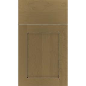 Square Frappe Black Glaze Glaze - Stain Square Cabinets