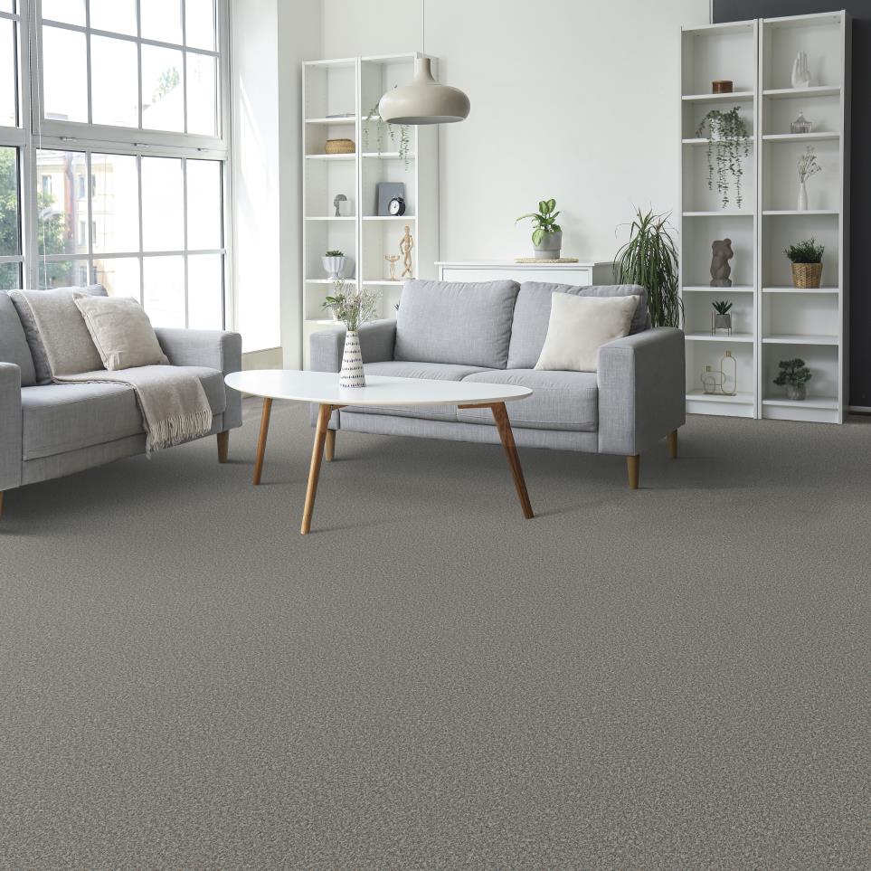 Textured Saxony Jupiter Hill Beige/Tan Carpet
