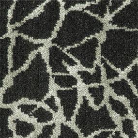 Pattern Blacklight Black Carpet