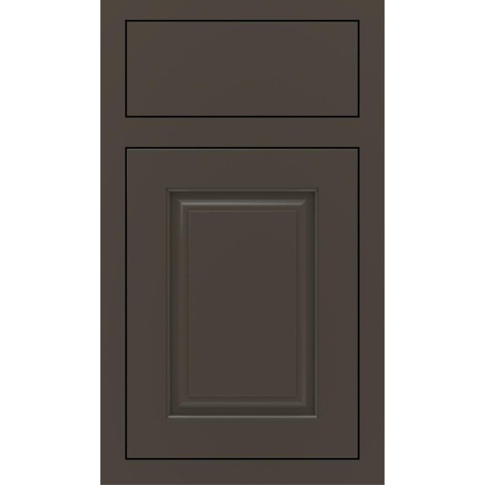 Inset Forest Floor Dark Finish Inset Cabinets