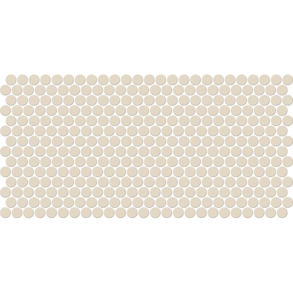 Mosaic Almond Matte Beige/Tan Tile