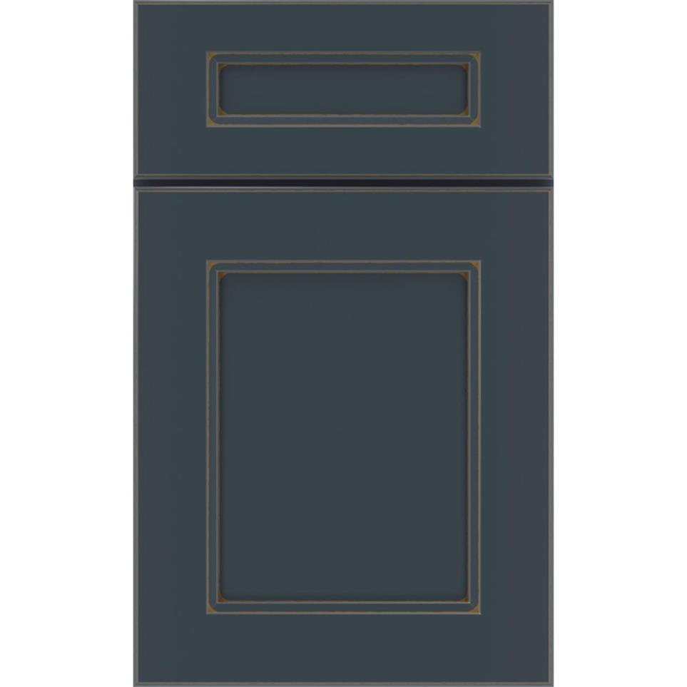 5 Piece Maritime Toasted Almond Glaze - Paint 5 Piece Cabinets