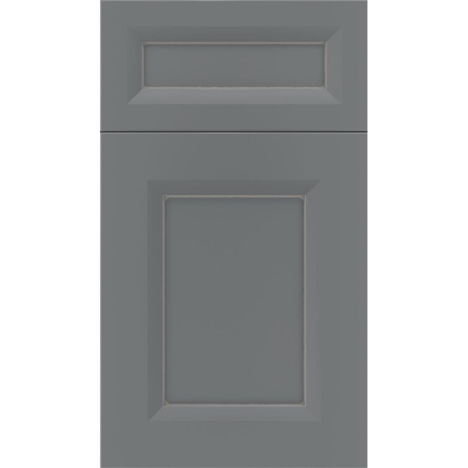 5 Piece Cloudburst Pewter Glaze Glaze - Paint 5 Piece Cabinets