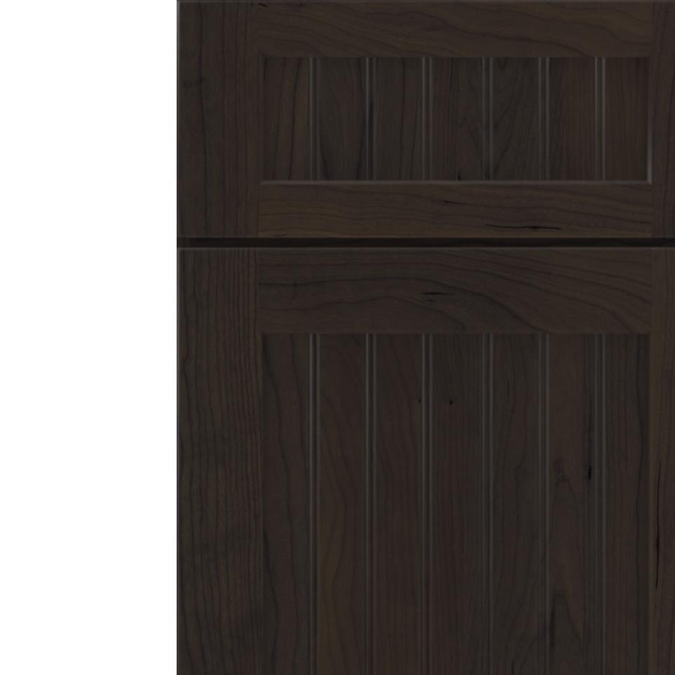 Square Storm Dark Finish Square Cabinets