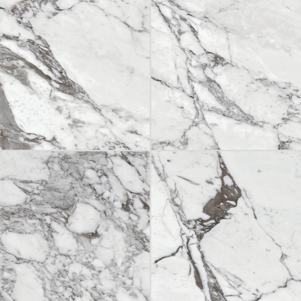 Tile Pearl Arabesque Satin White Tile