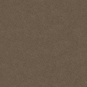 Textured Saxony Bell Tower Brown Carpet
