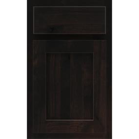 Square Chocolate Dark Finish Square Cabinets