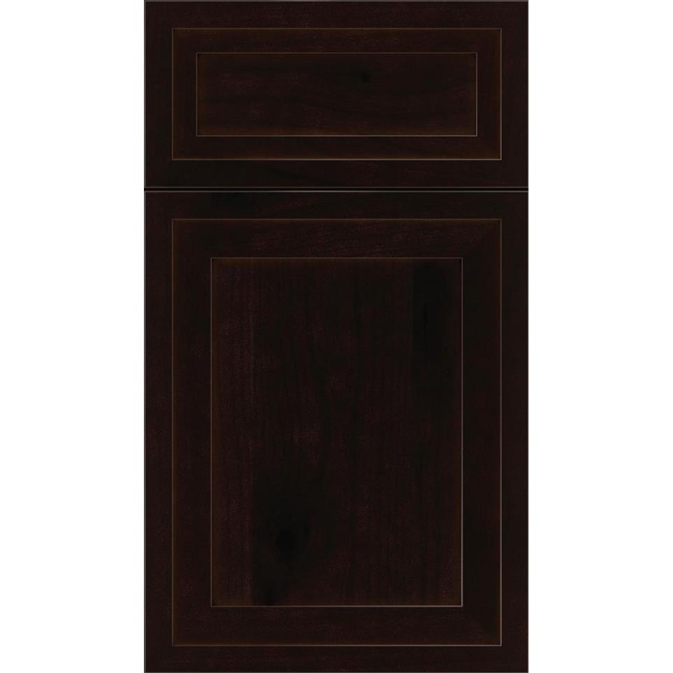 Square Espresso Dark Finish Square Cabinets