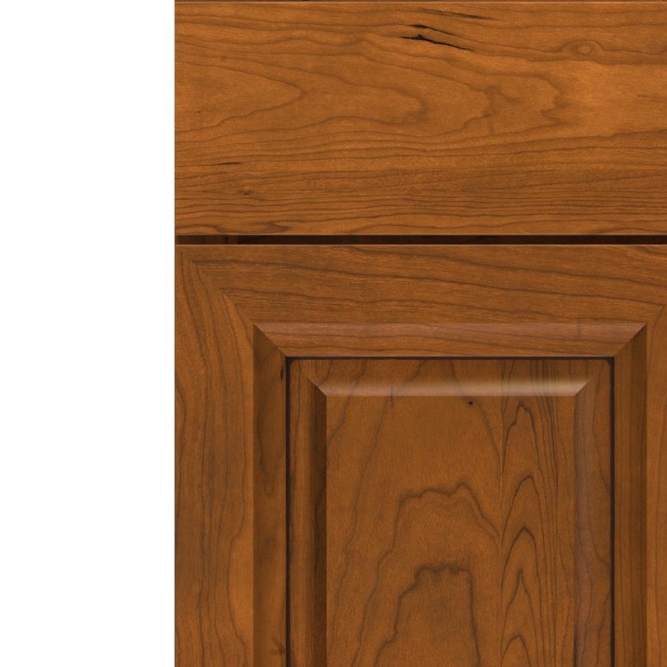 Square Whiskey Black Glaze - Stain Square Cabinets