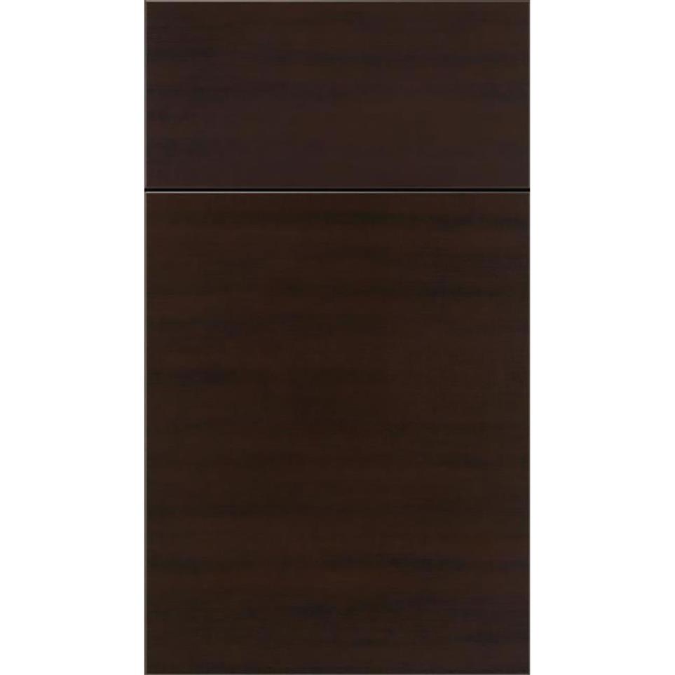 Slab Sambuca Dark Finish Slab Cabinets