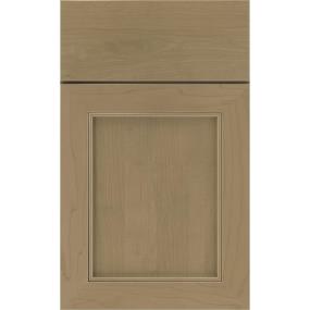 Square Buckskin Medium Finish Square Cabinets