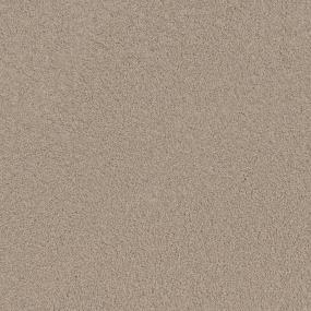 Textured Saxony Alaskan Morn Beige/Tan Carpet