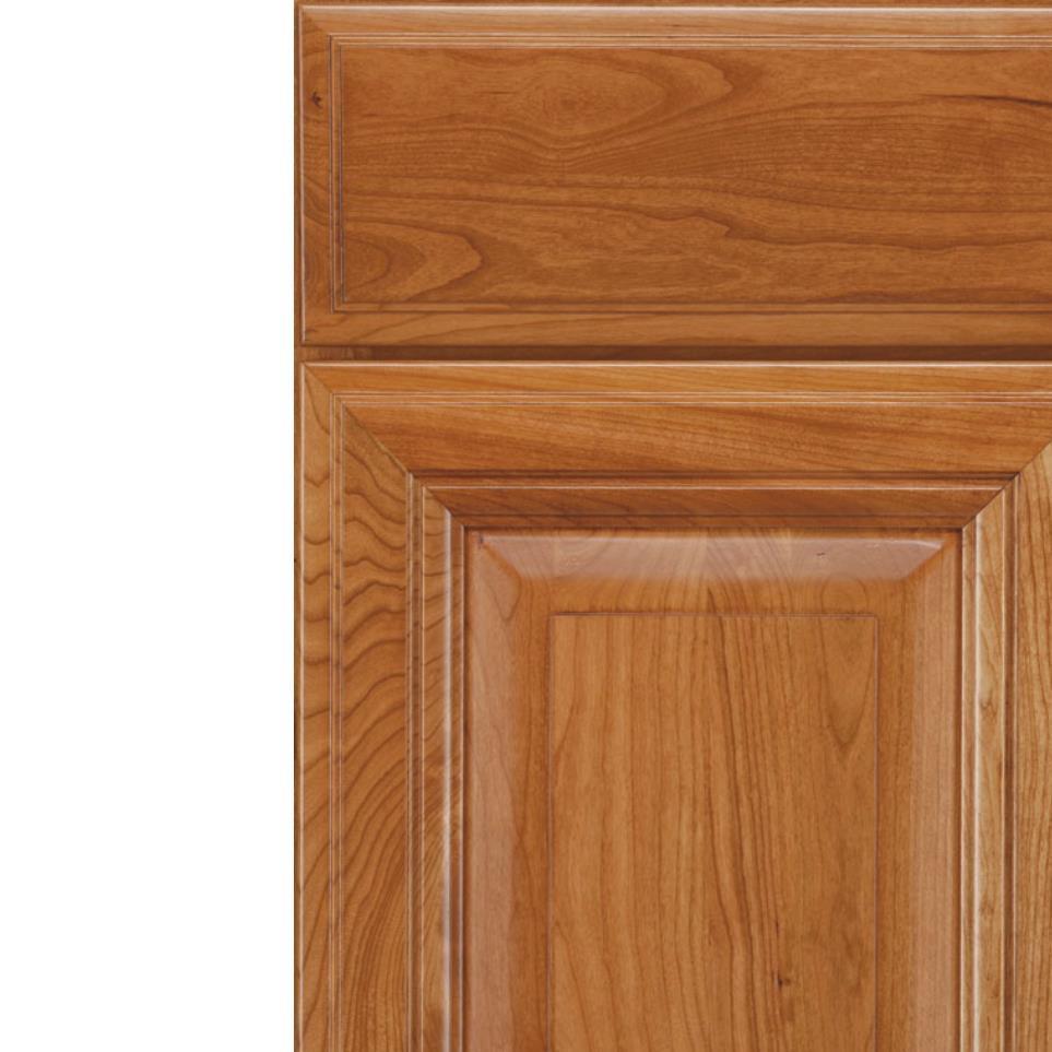 Square Wheatfield Light Finish Square Cabinets