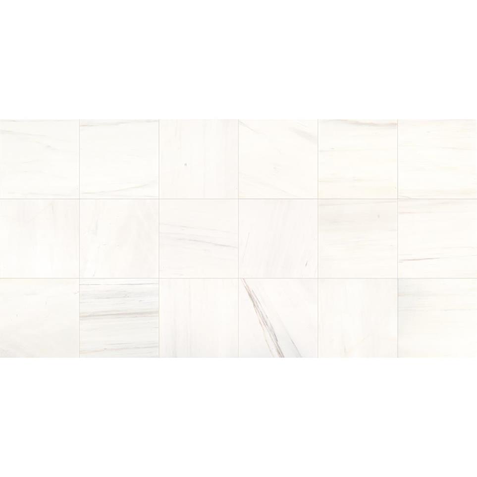 Tile Contempo White Polished White Tile