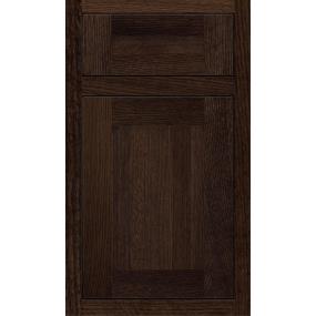 Square Bombay Dark Finish Square Cabinets