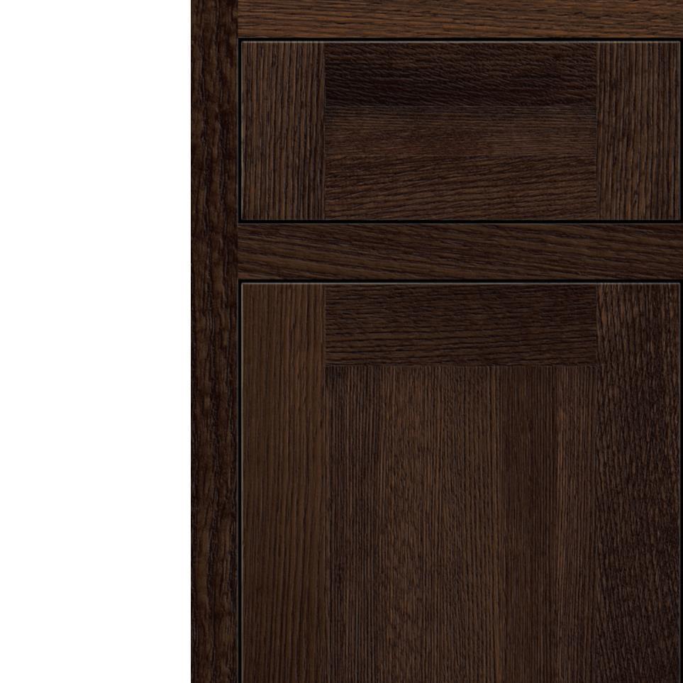 Square Bombay Dark Finish Square Cabinets