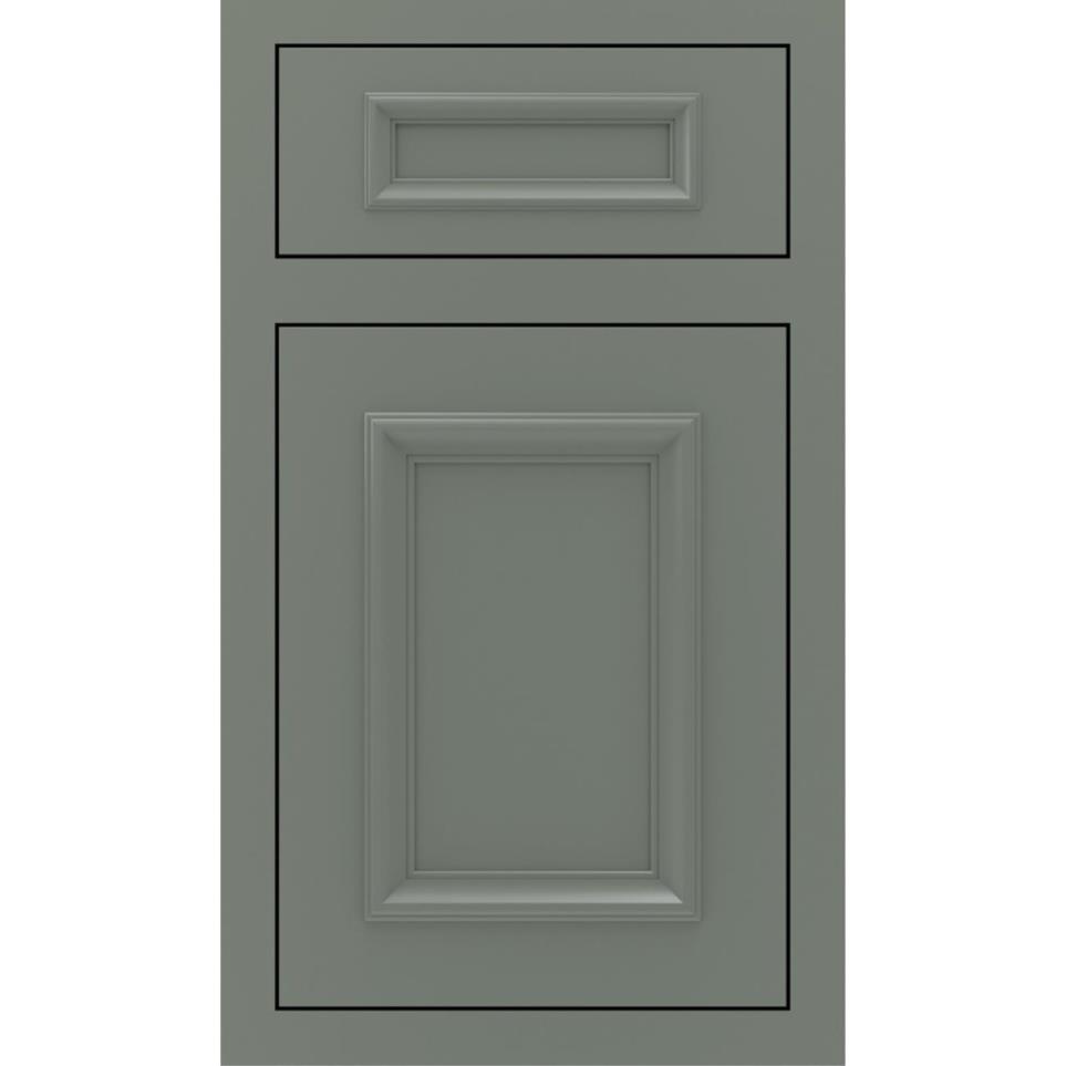 Square Retreat Paint - Grey Square Cabinets