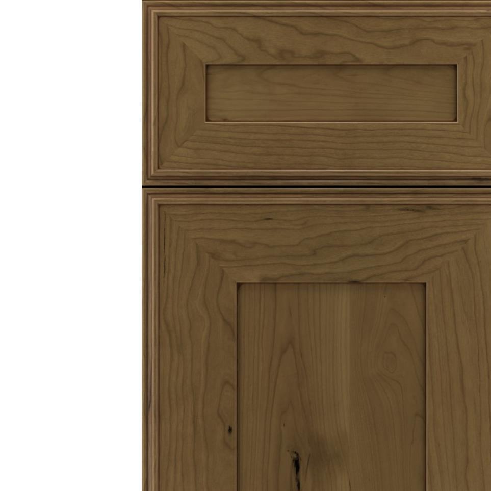 Square Frappe Mocha Glaze Glaze - Stain Square Cabinets