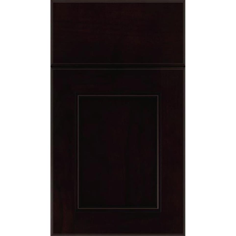 Square Espresso Black Glaze Glaze - Stain Square Cabinets