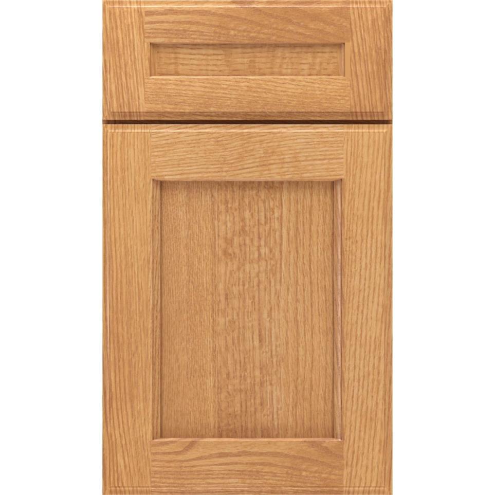 Square Natural Light Finish Square Cabinets