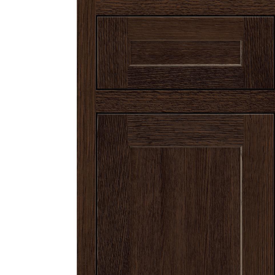 Inset Rodeo Dark Finish Inset Cabinets