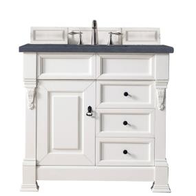 Base with Sink Top Bright White White Vanities