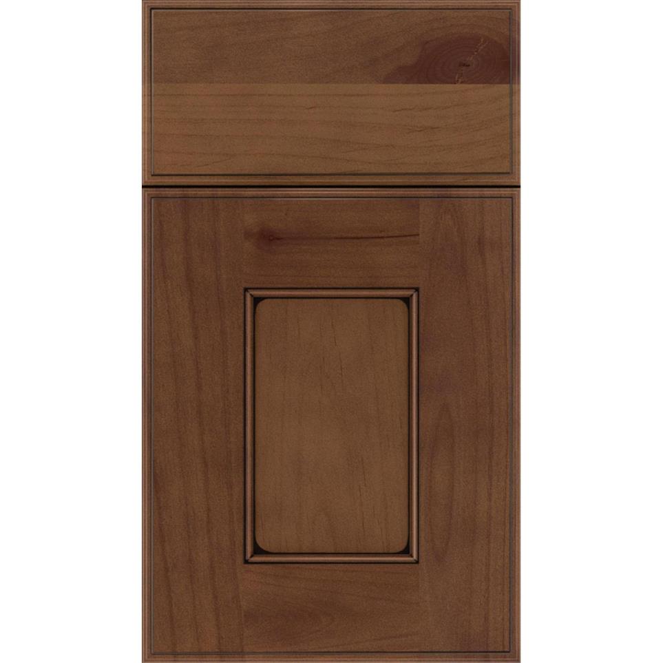 Square Sienna Black Glaze Glaze - Stain Square Cabinets