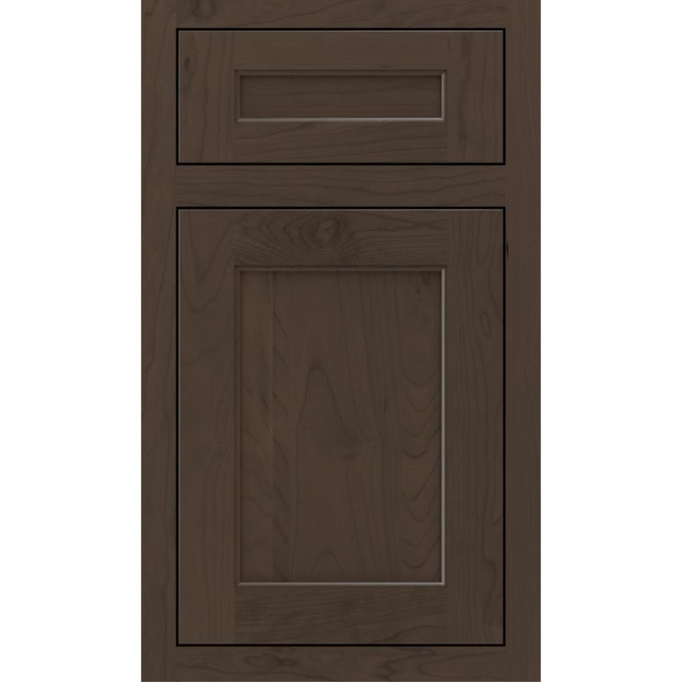 Square Shadow Dark Finish Square Cabinets