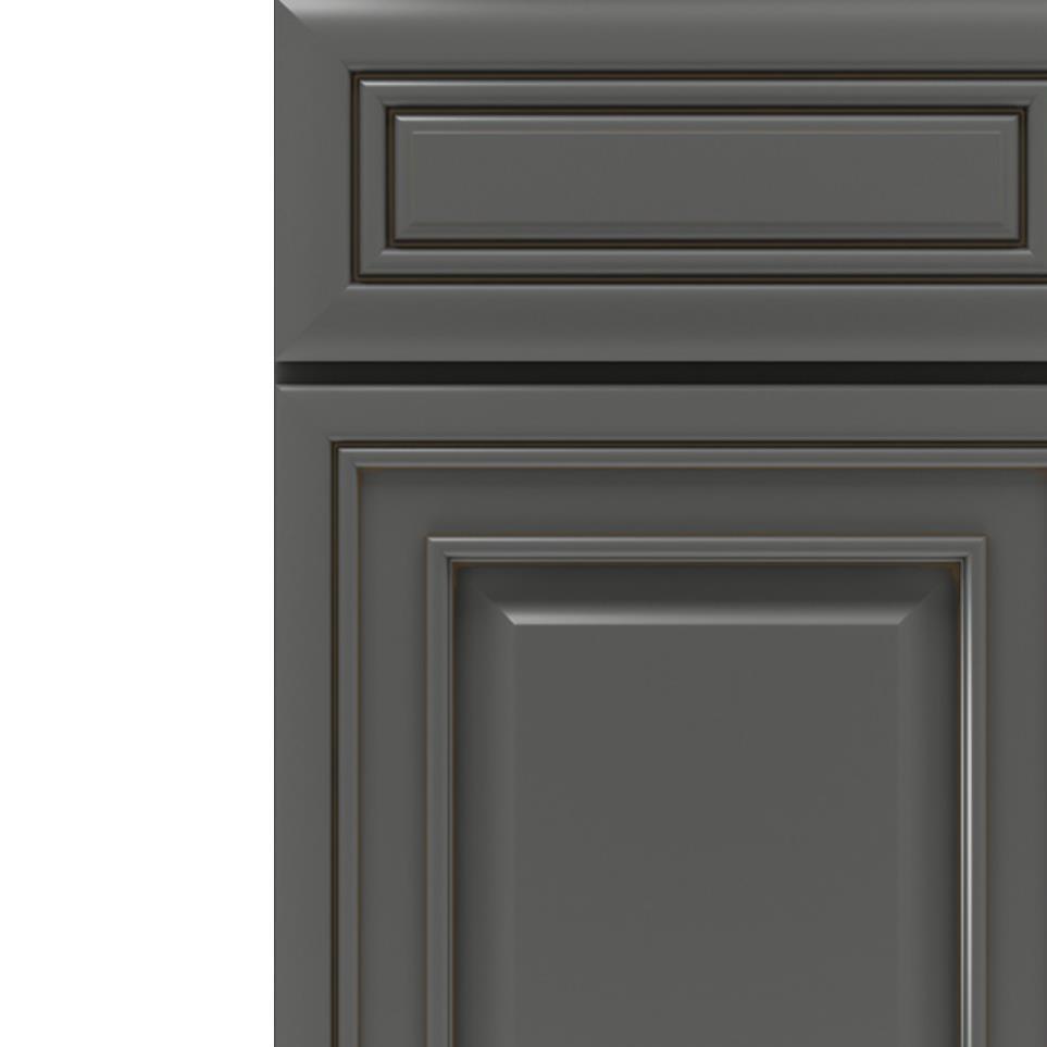 Square Moonstone Toasted Almond Glaze - Paint Square Cabinets