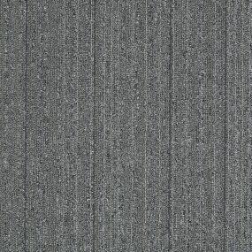 Multi-Level Loop Fortunate Gray Carpet Tile