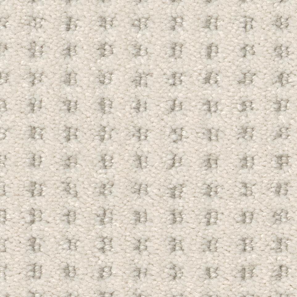 Pattern Feather White Carpet