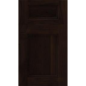 5 Piece Cappuccino Dark Finish 5 Piece Cabinets