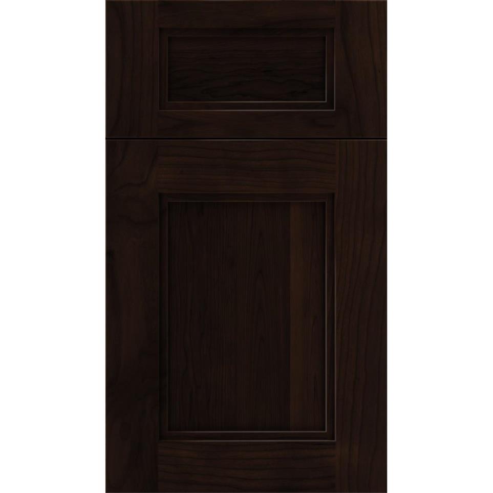 5 Piece Cappuccino Dark Finish 5 Piece Cabinets