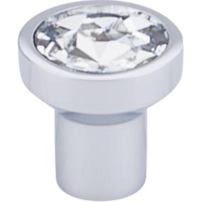 Knob Polished Chrome Base Chrome Knobs