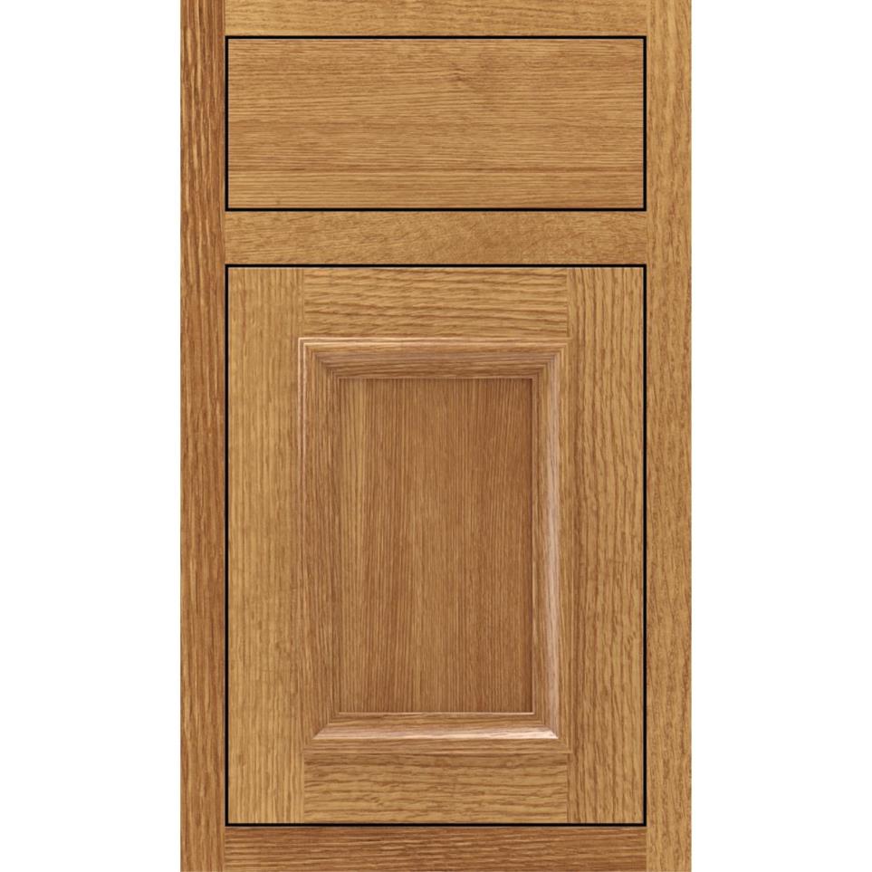 Square Wheatfield Light Finish Square Cabinets