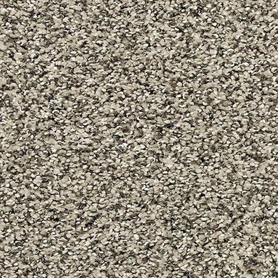 Textured Saxony Full Moon Gray Carpet