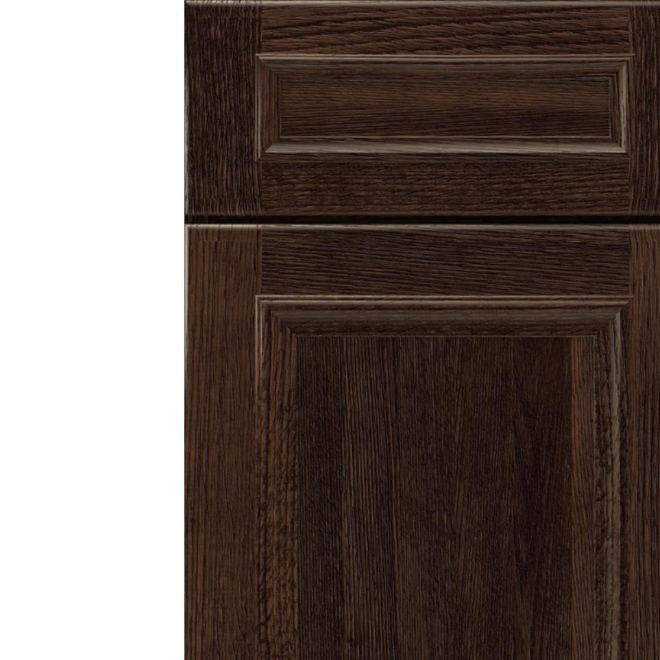 5 Piece Rodeo Dark Finish 5 Piece Cabinets