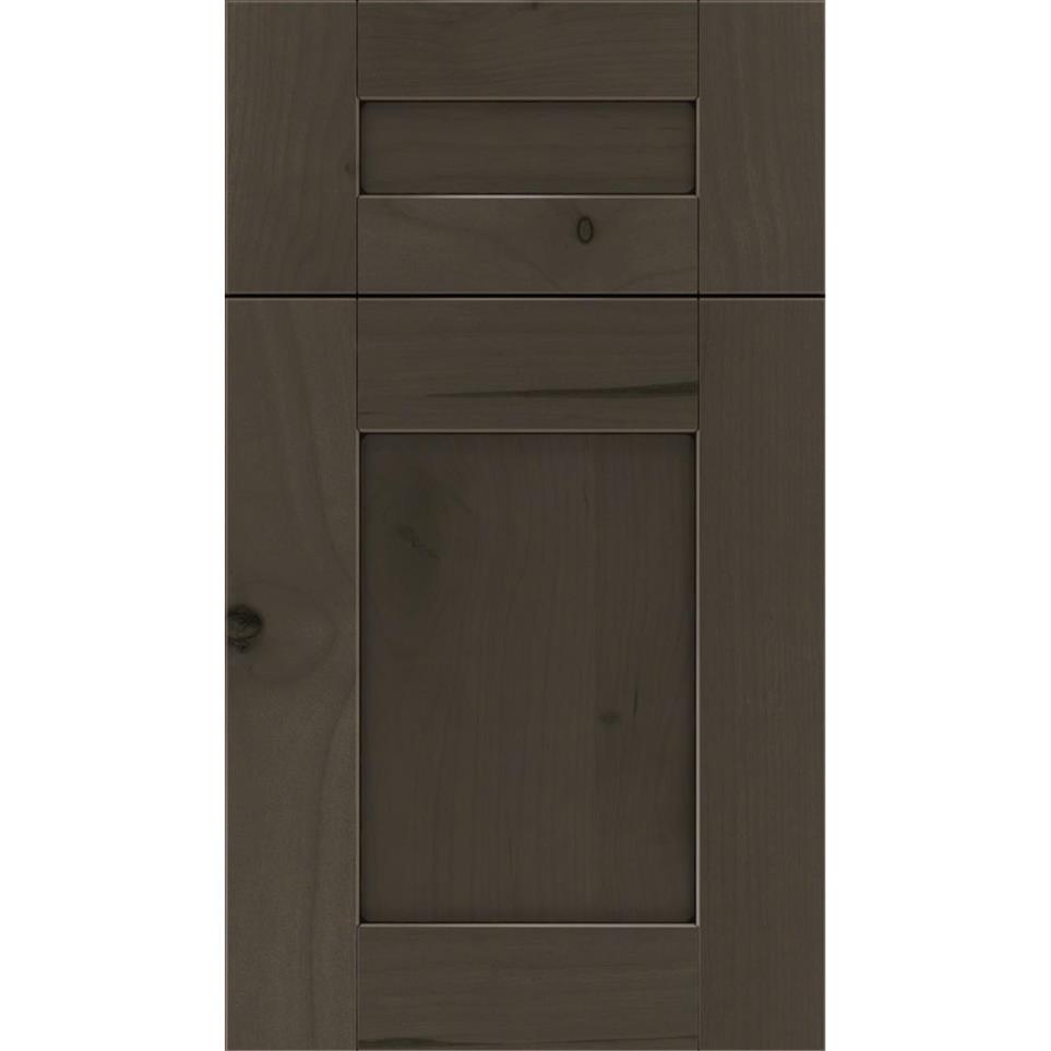 Square Thunder Black Glaze Glaze - Stain Square Cabinets